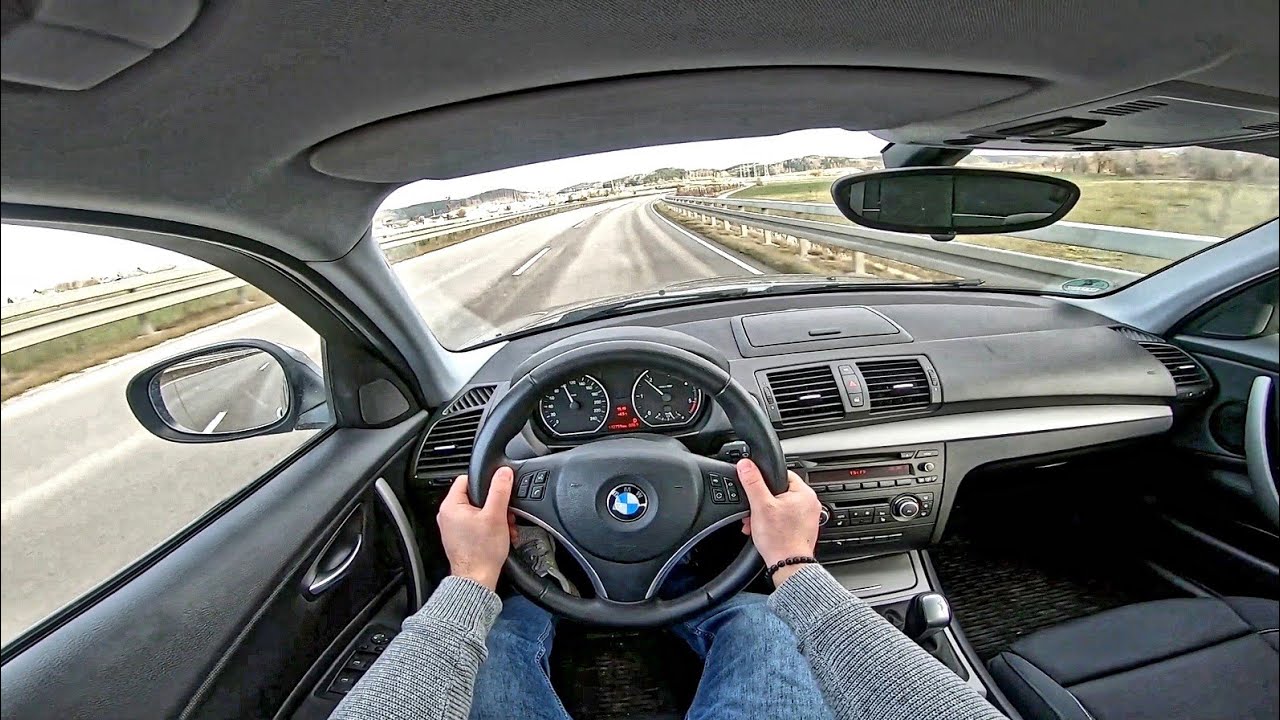 BMW 118D Aut. 143 HP E87 (2010) | POV Test Drive Onboard