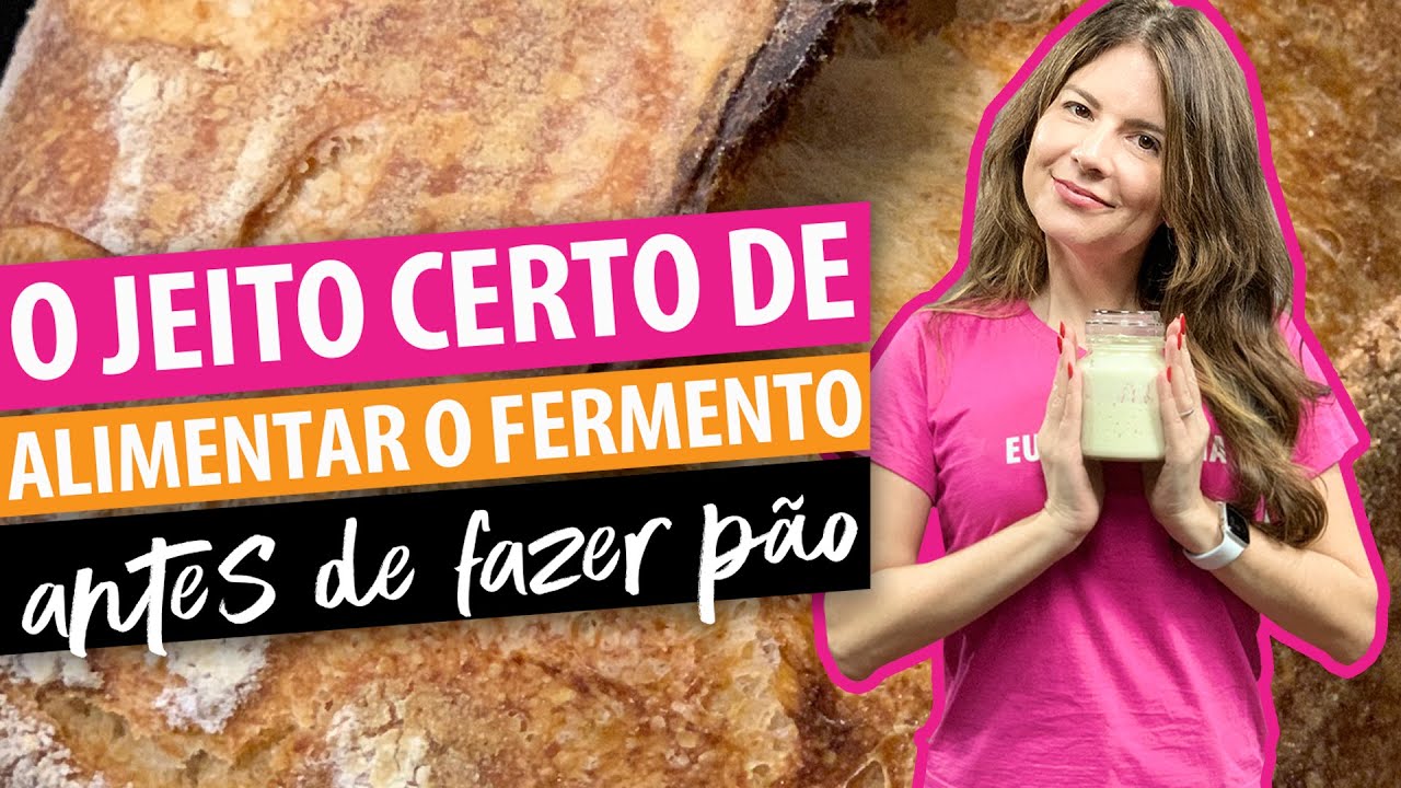 Como e quando alimentar seu fermento para fazer p&atilde;o de fermenta&ccedil;&atilde;o natural