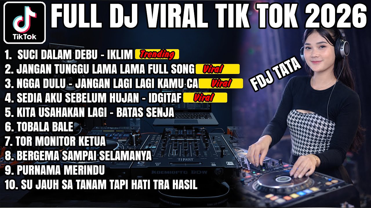 FULL DJ SUCI DALAM DEBU – IKLIM | REMIX VIRAL TIKTOK FULL BASS