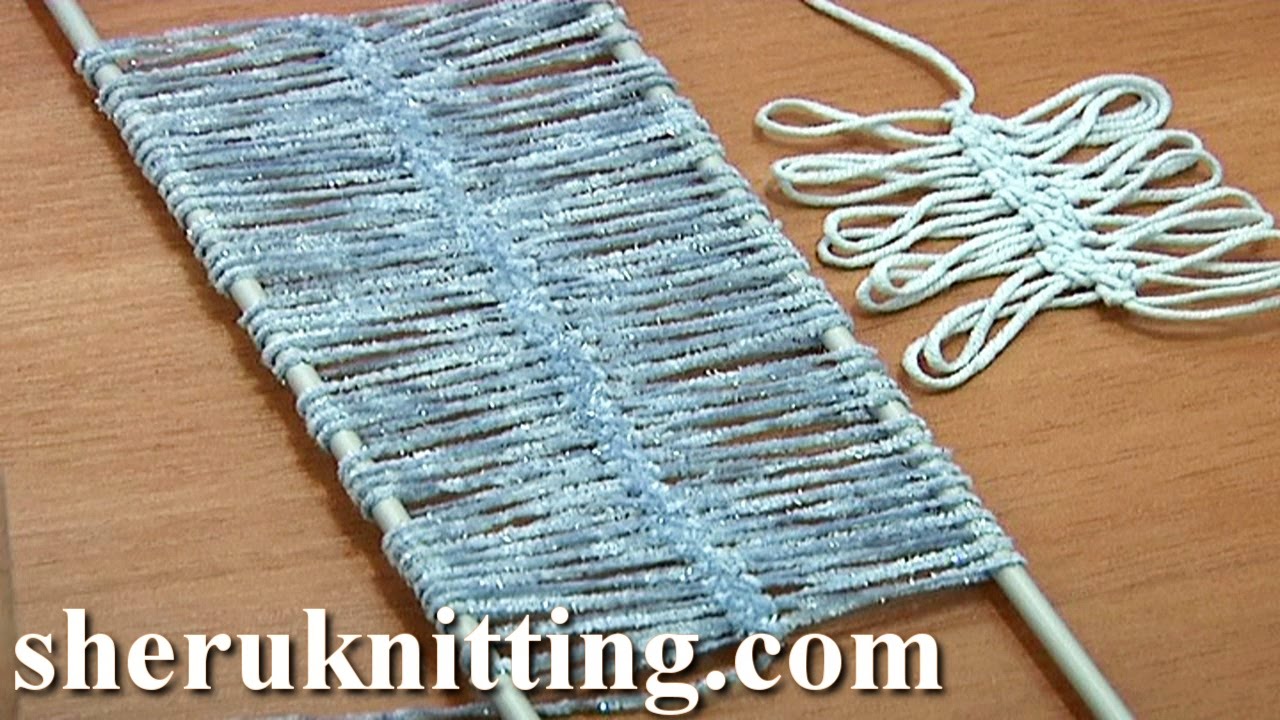 Hairpin Lace Strip Crochet Tutorial 3 How to Work Basic Strip