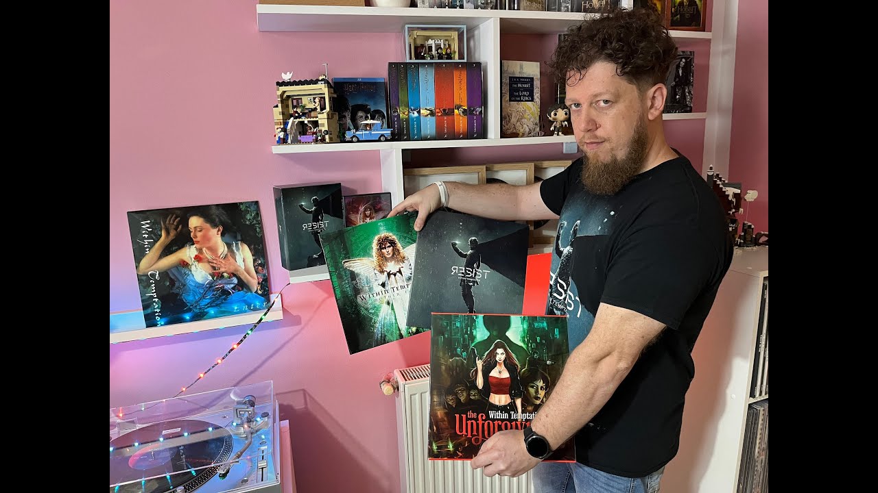 🍾🔥 Within Temptation 🥳 - The Unforgiving, Resist, Enter, Mother Earth Vinyl CD presentation Show 😍