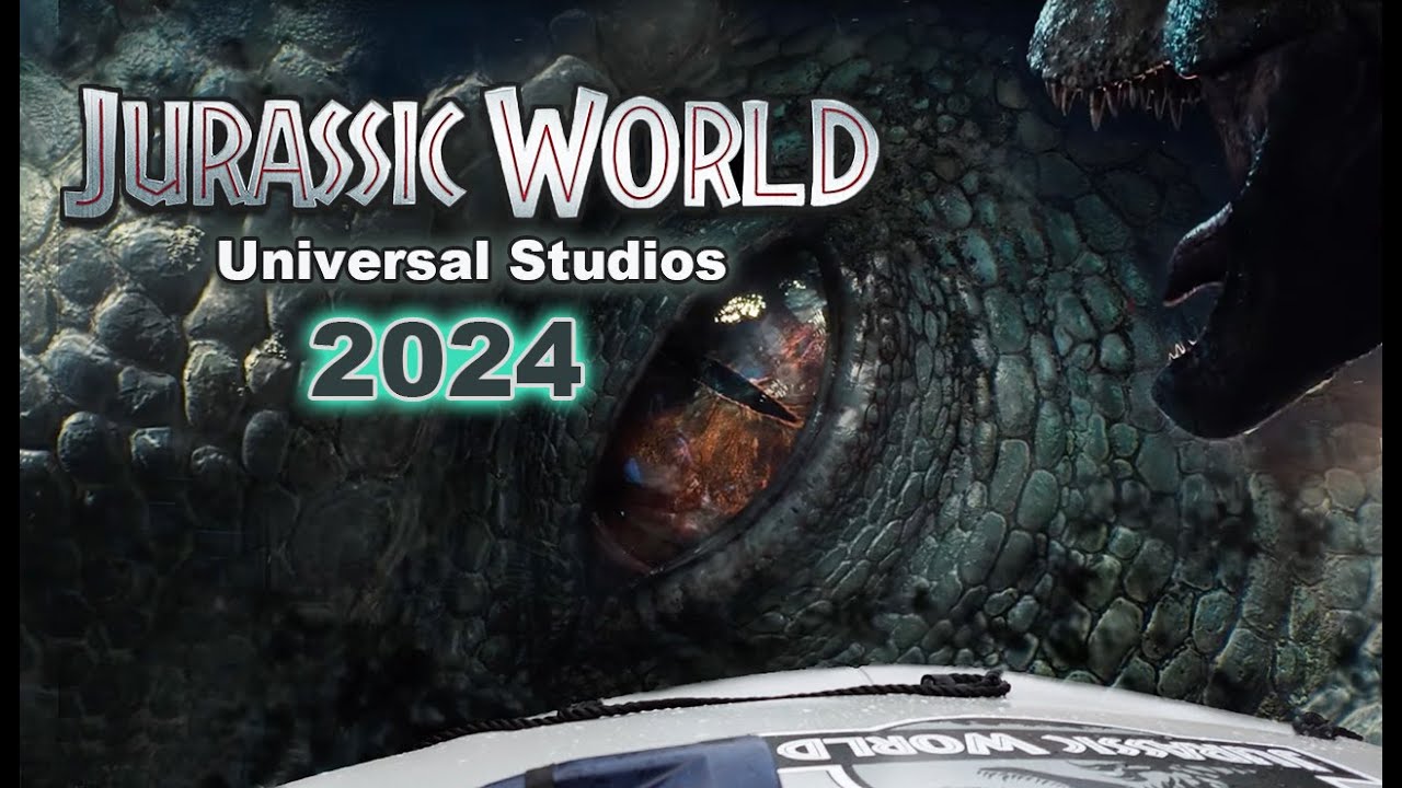 Jurassic World: The Ride POV 2024 at Universal Studios Hollywood