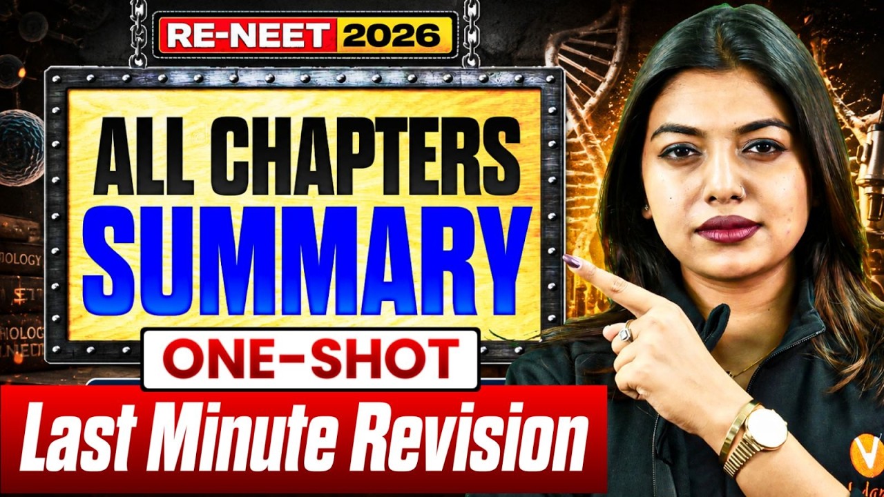 RENEET 2026: All Chapters Summary | One-Shot🔥 Biology Last Minute Revision | Gopika Mam