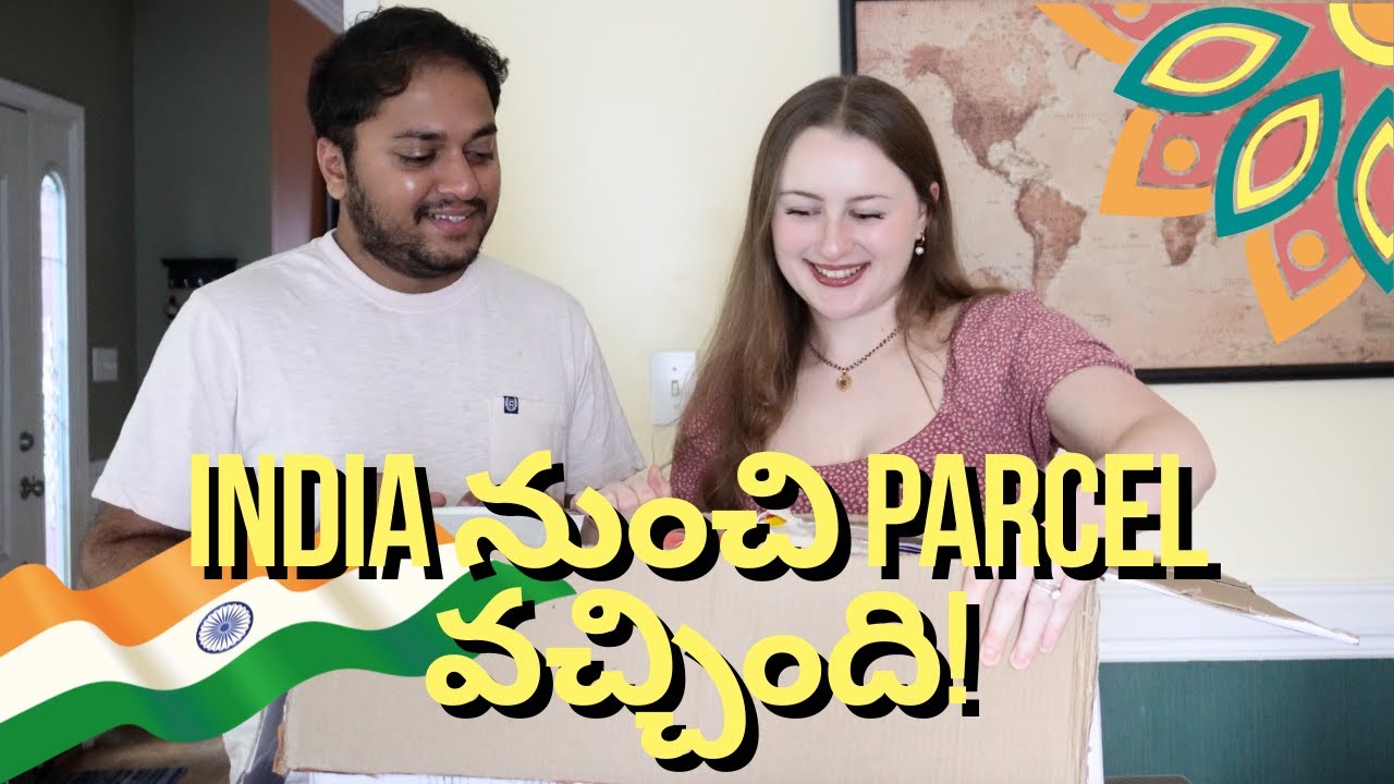 American Girl & Indian Husband | Parcel From India! 🇮🇳