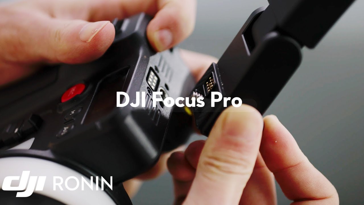 DJI Focus Pro - Next-Level LiDAR Autofocus - How to Control Inspire 3 via the Hand Unit?