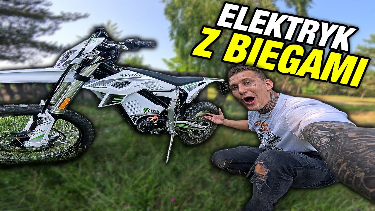 JEDYNY TAKI W POLSCE 😱 TEST ELEKTRYCZNEGO CROSS&rsquo;a Z BIEGAMI 🏍️ #dailyvlog 14