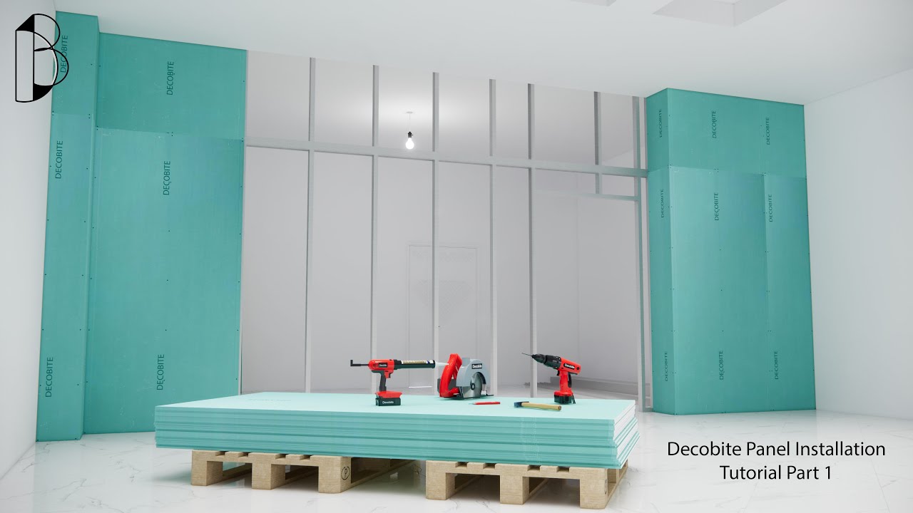 Decobite Carbon Rock Panel Installation Tutorial Part 1