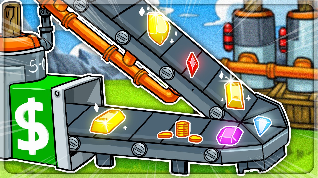 Building A Fully Automatic Gold Mining And Smelting Machine in Hydroneer