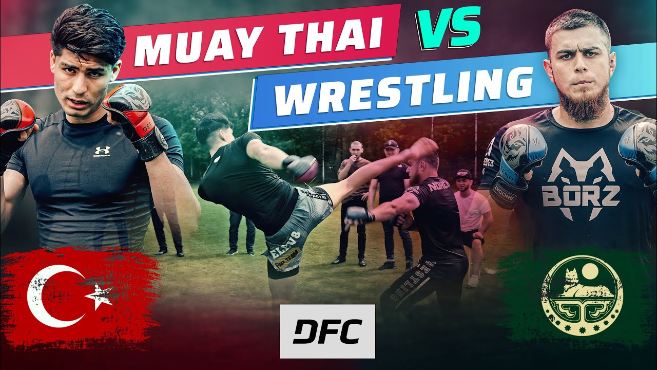 Muay Thai vs. Wrestling | Brutal TKO | MMA Fight