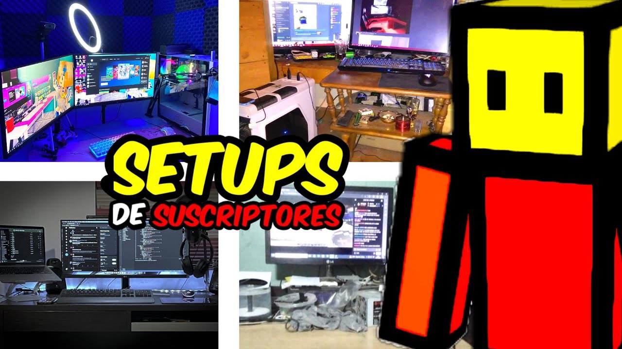 SoyCubo REACCIONA a SETUPS de SUSCRIPTORES 🤯😱