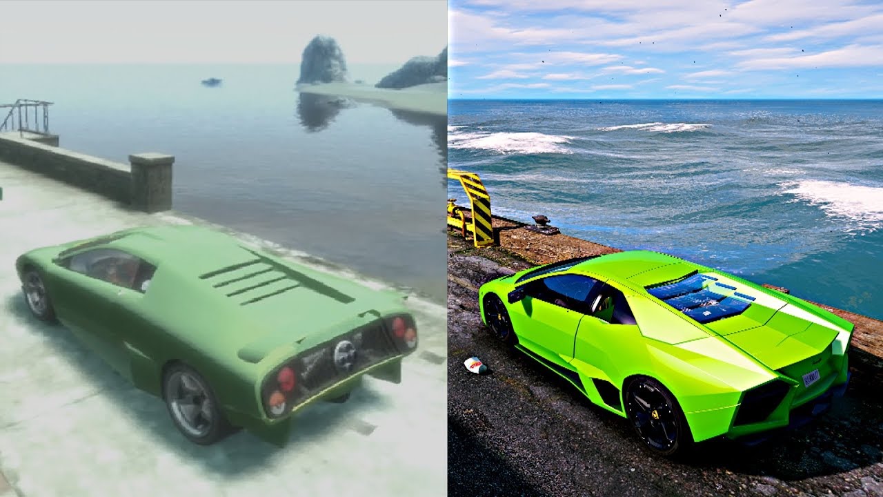 GTA 2008 vs 2018 GRAPHICS COMPARISON