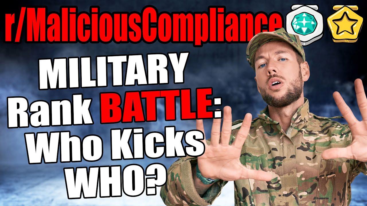 r/MaliciousCompliance - БИТВА ВОИНСКИХ ЗВАНИЙ: Кто кого пнет?