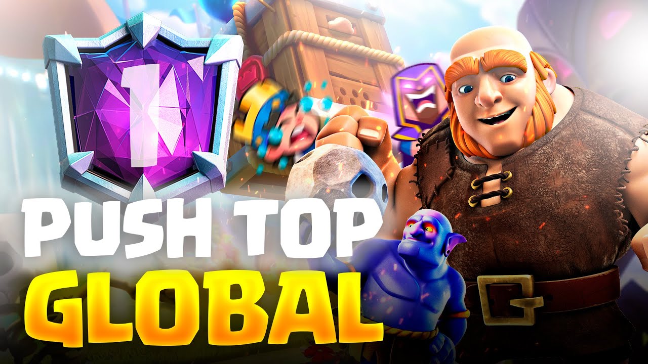 PUSH INSANO NO TOP GLOBAL | CLASH ROYALE 