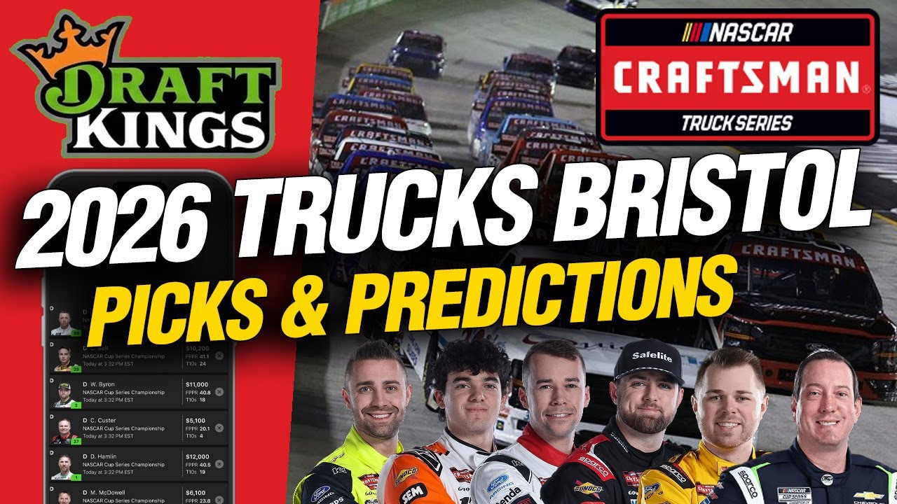 NASCAR Bristol Trucks DraftKings Breakdown | Picks, Strategy & Predictions
