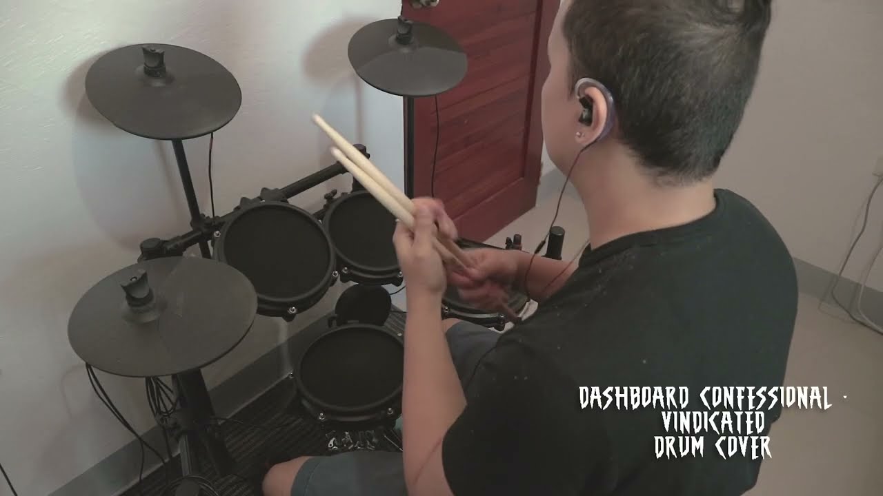 Dashboard Confessional - Vindicated (Drum Cover)