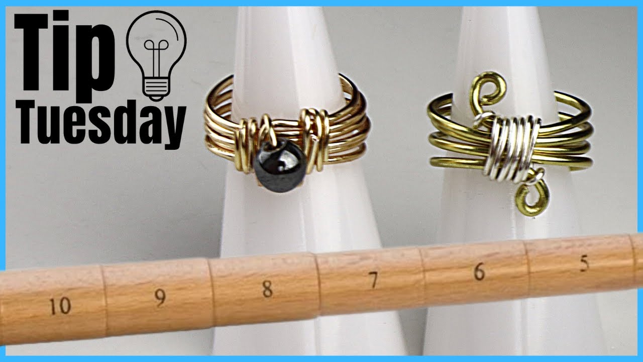DIY Unisex Wire Ring Step Mandrel // Tip Tuesday Tutorial