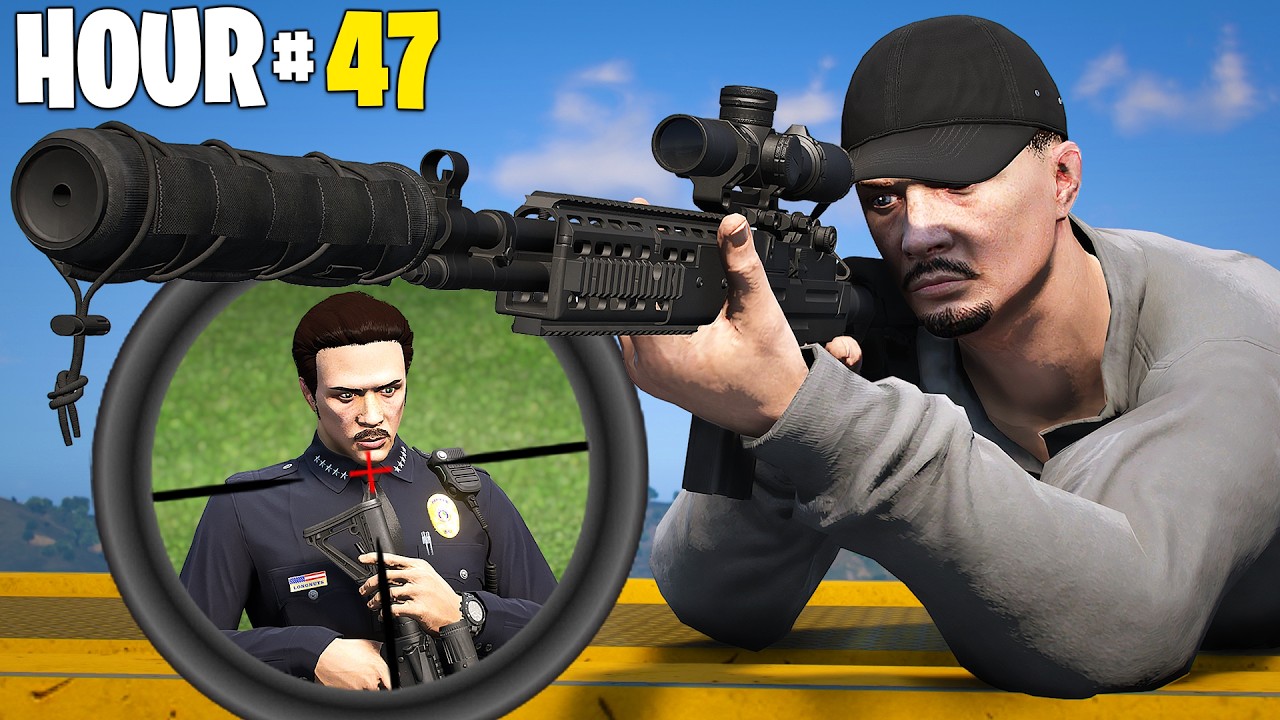 I Spent 50 Hours as Tactical Hitman in GTA 5 RP..