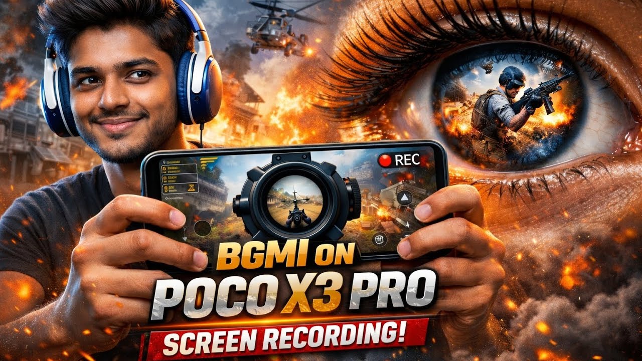 UNEXPECTED RESULT 😧 #pocox3pro #screenrecorder #bgmi 