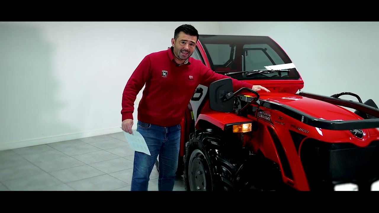 Excelência Italiana | Cabine Plataformada para TN-5800 Major Tramontini Antonio Carraro