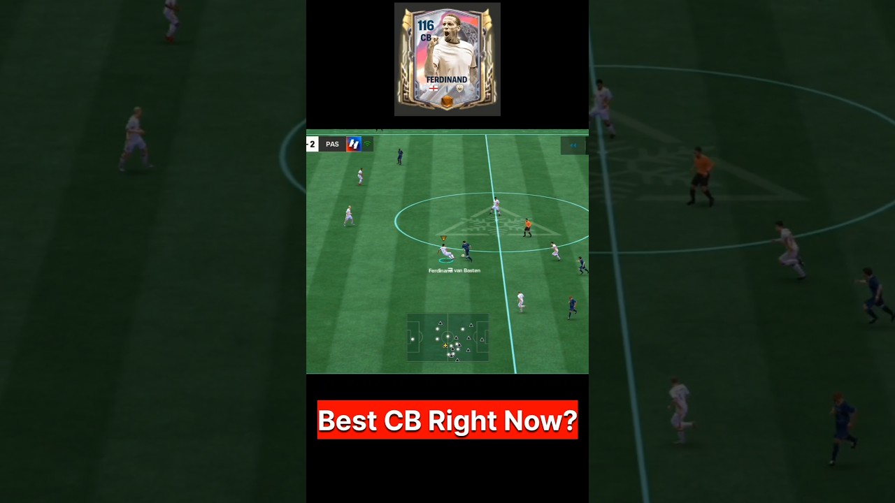 ICON Rio Ferdinand Review 🔥 Gameplay #eafc24 #football #fifamobile