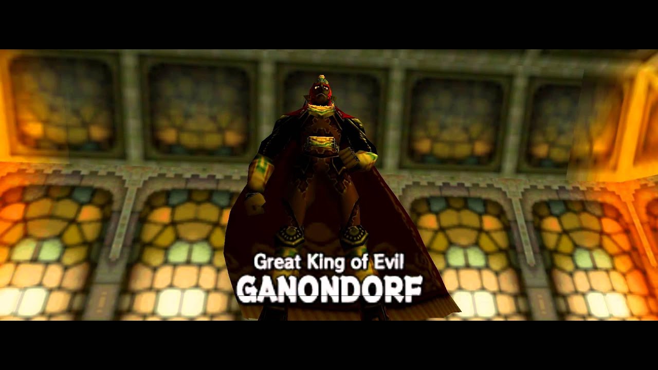 Legend of Zelda: Ocarina of Time - Boss: Great King of Evil Ganondorf [1080P]