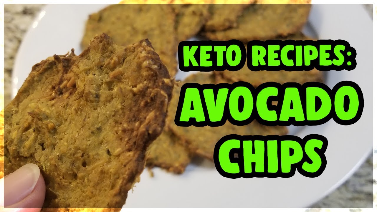 Avocado Chips - Keto Recipes by Foodie Louie