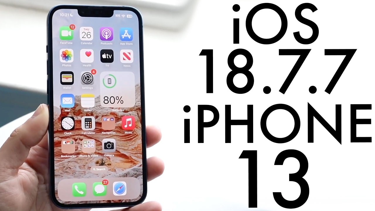 iOS 18.7.7 на iPhone 13! (Обзор)