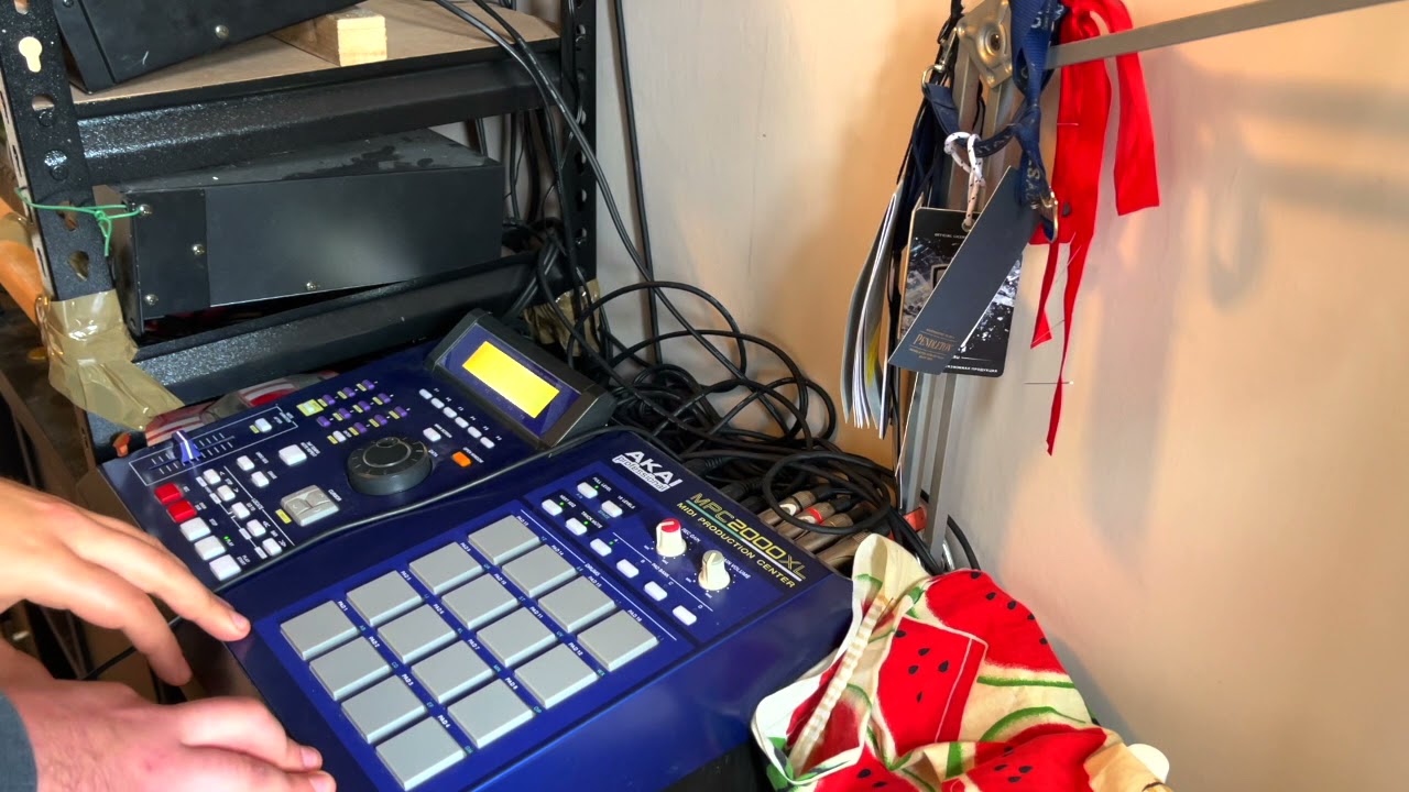 the MPC 2000XL controls the Jungle