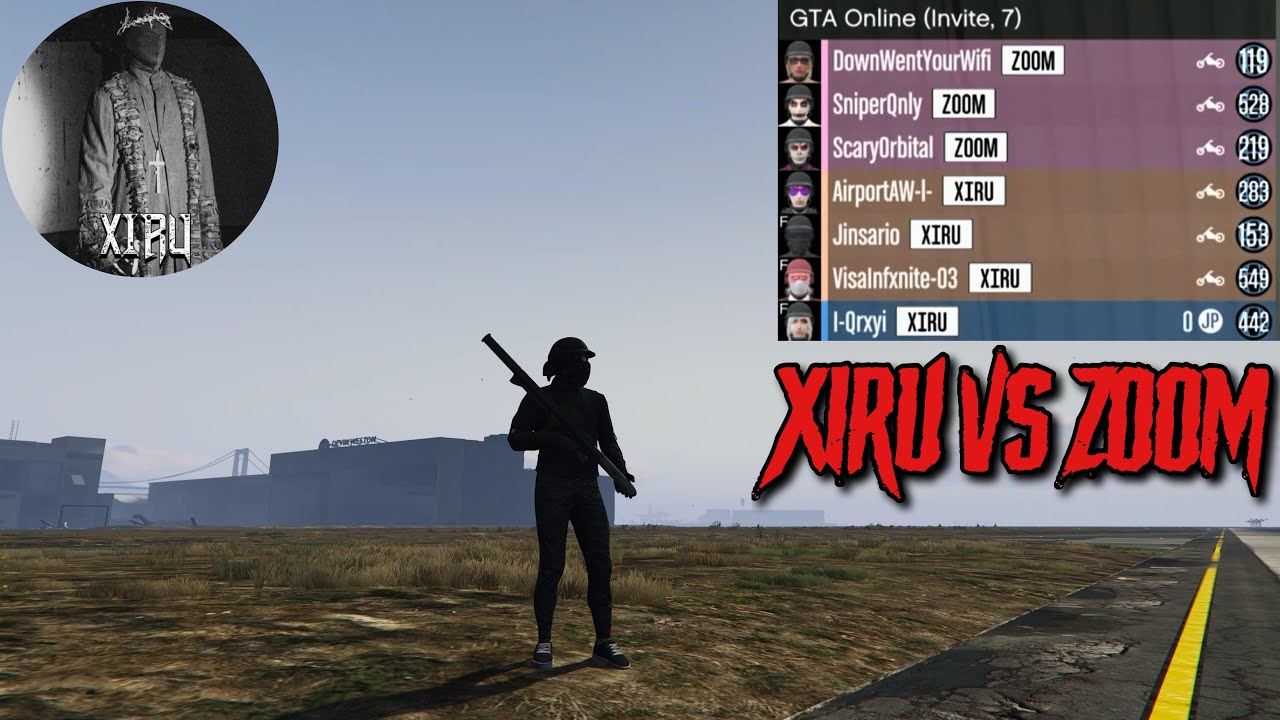 XIRU vs ZOOM 4v4 (Crew vs Crew) GTA 5 Online 