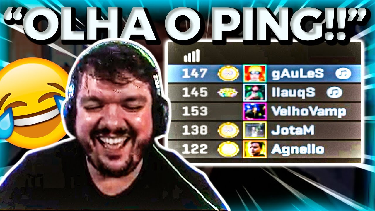 GAULES NUNCA RIU TANTO JOGANDO CS 2!! (Apoka, Velho Vamp, Agnello, Chat...)  (Momentos Engra&ccedil;ados)