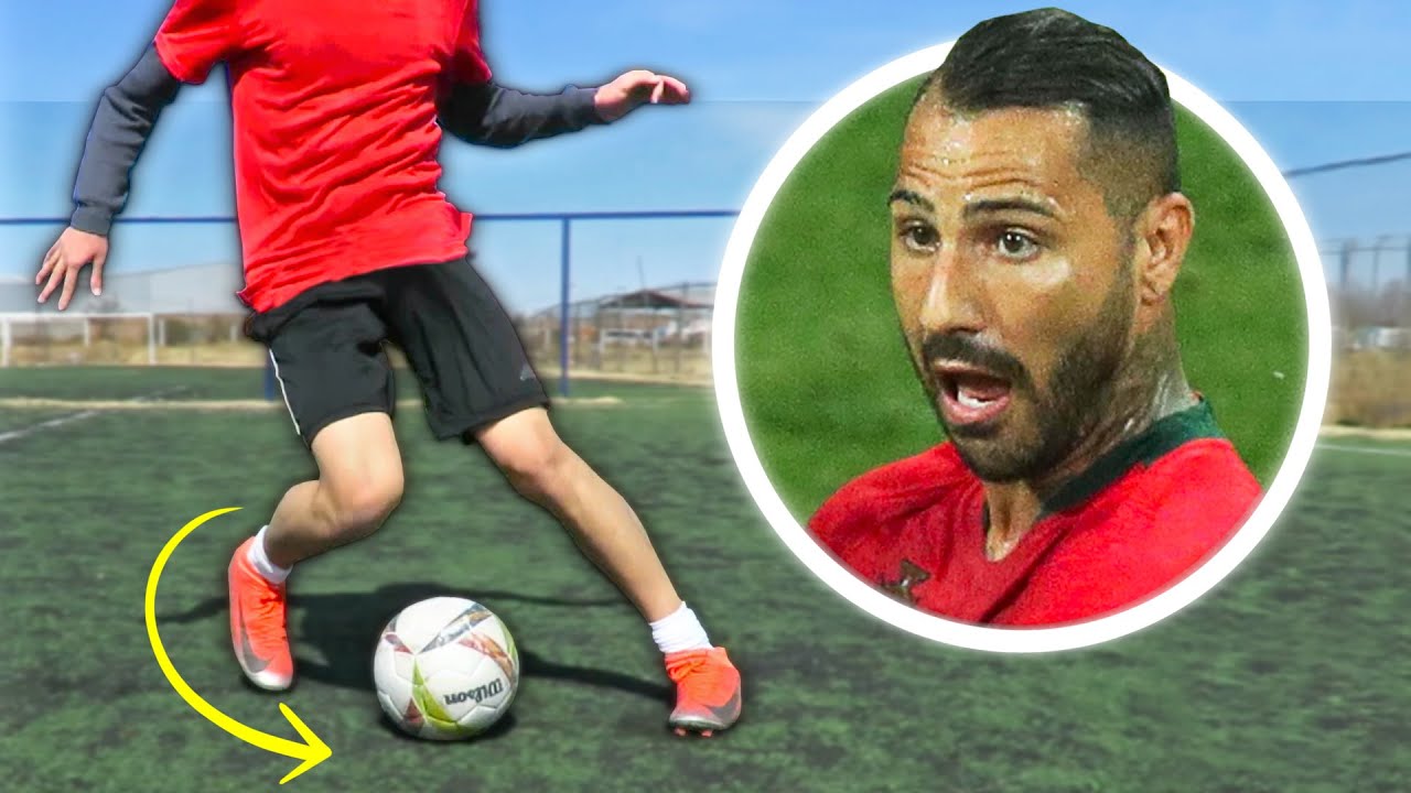 La GRAN JUGADA de QUARESMA para ENGAÑAR AL DEFENSA POR LA BANDA 🤯 APRENDE TRUCOS FÁCILES de FÚTBOL