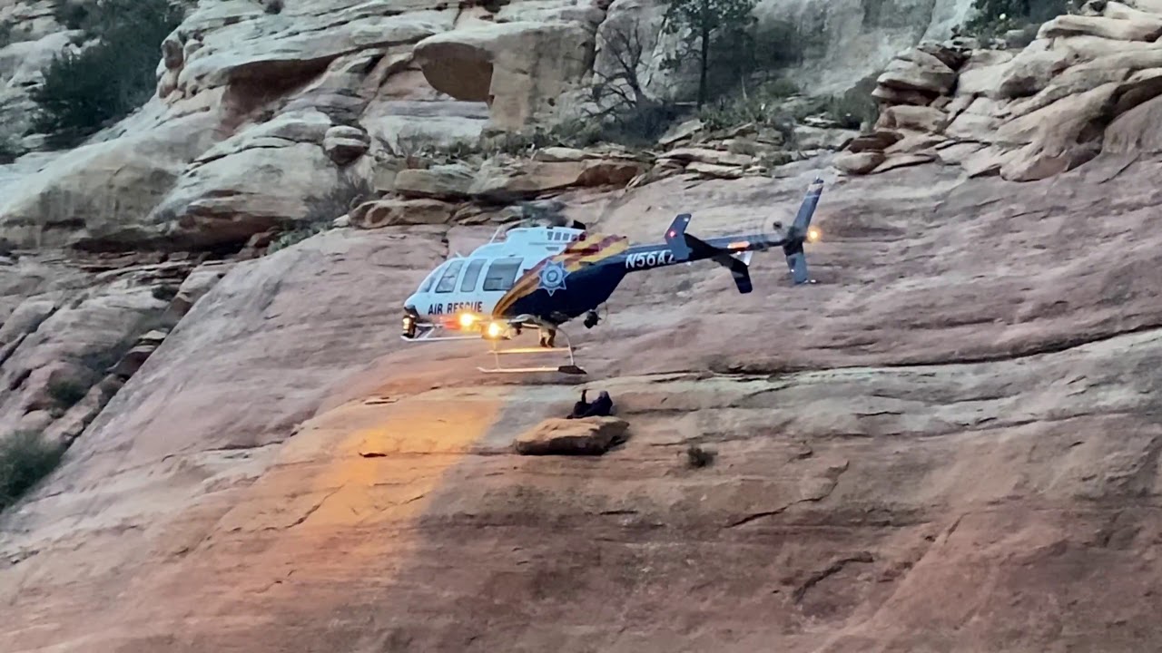 Sedona Heli Rescue Video - December 11, 2020