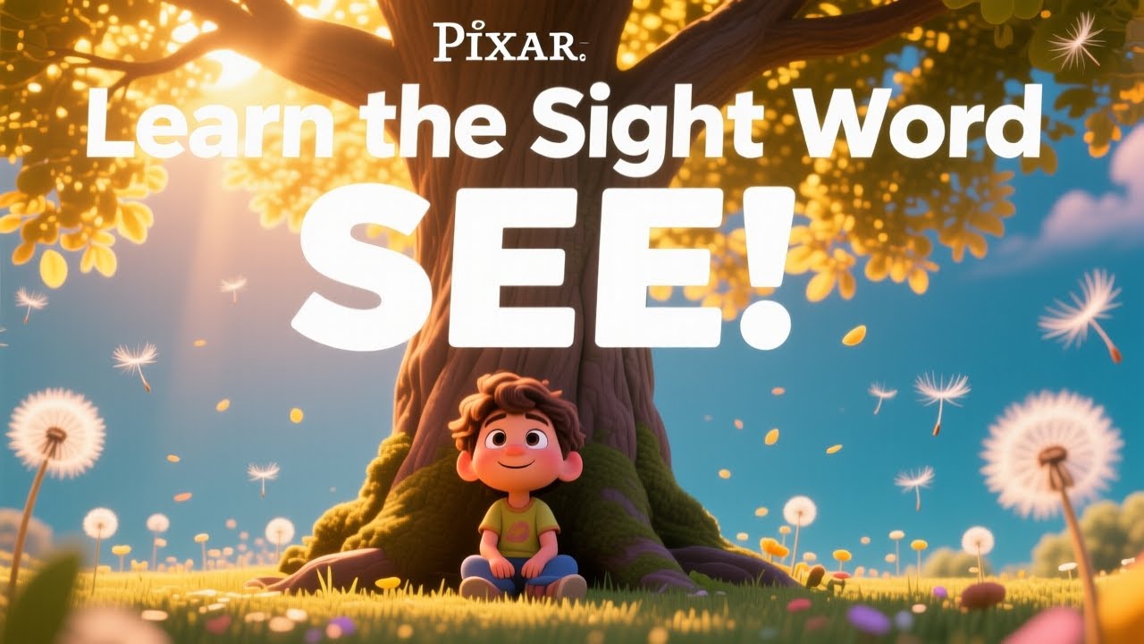 Learn the Sight Word SEE | Learn to Read | Preschool & Kindergarten | Sight Word Song for Kids