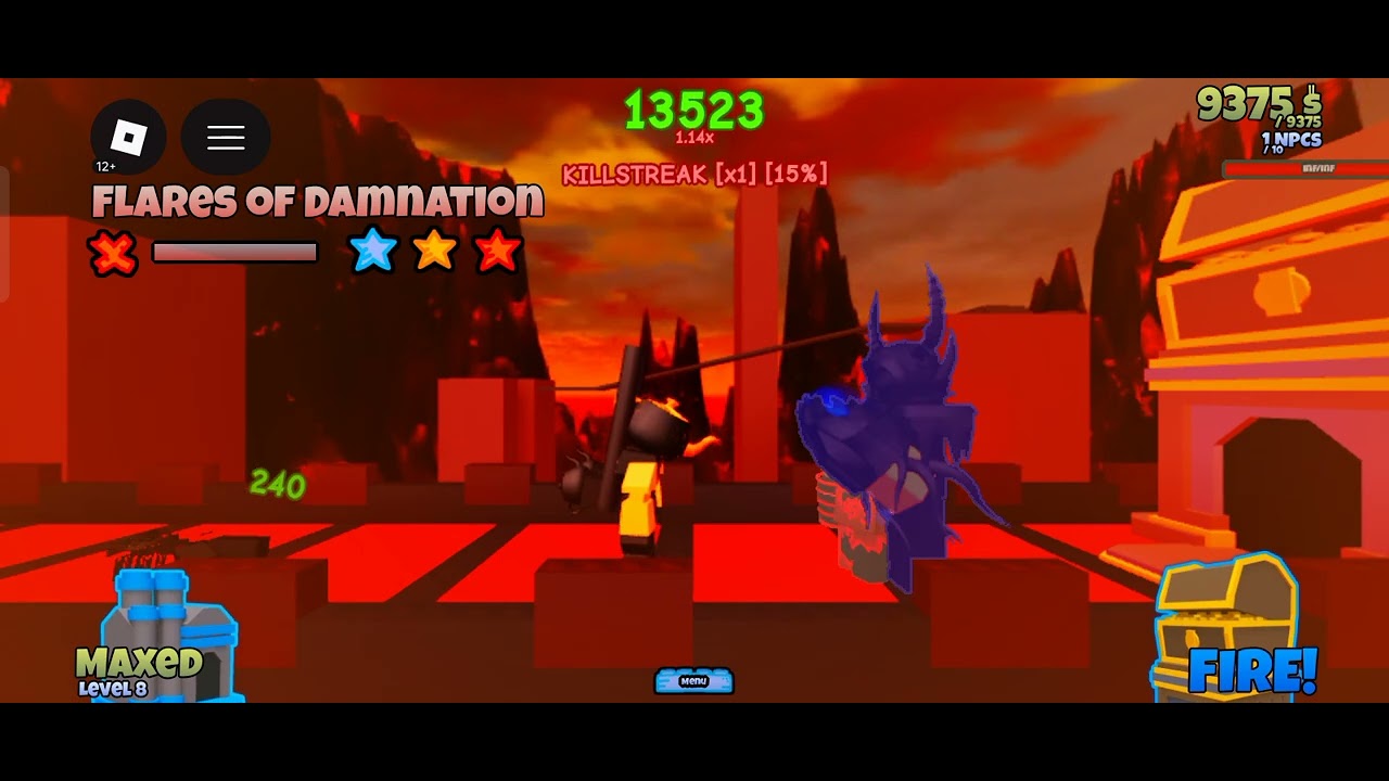 3 Stars Flares of Damnation VS Treachstone | The Battle Bricks