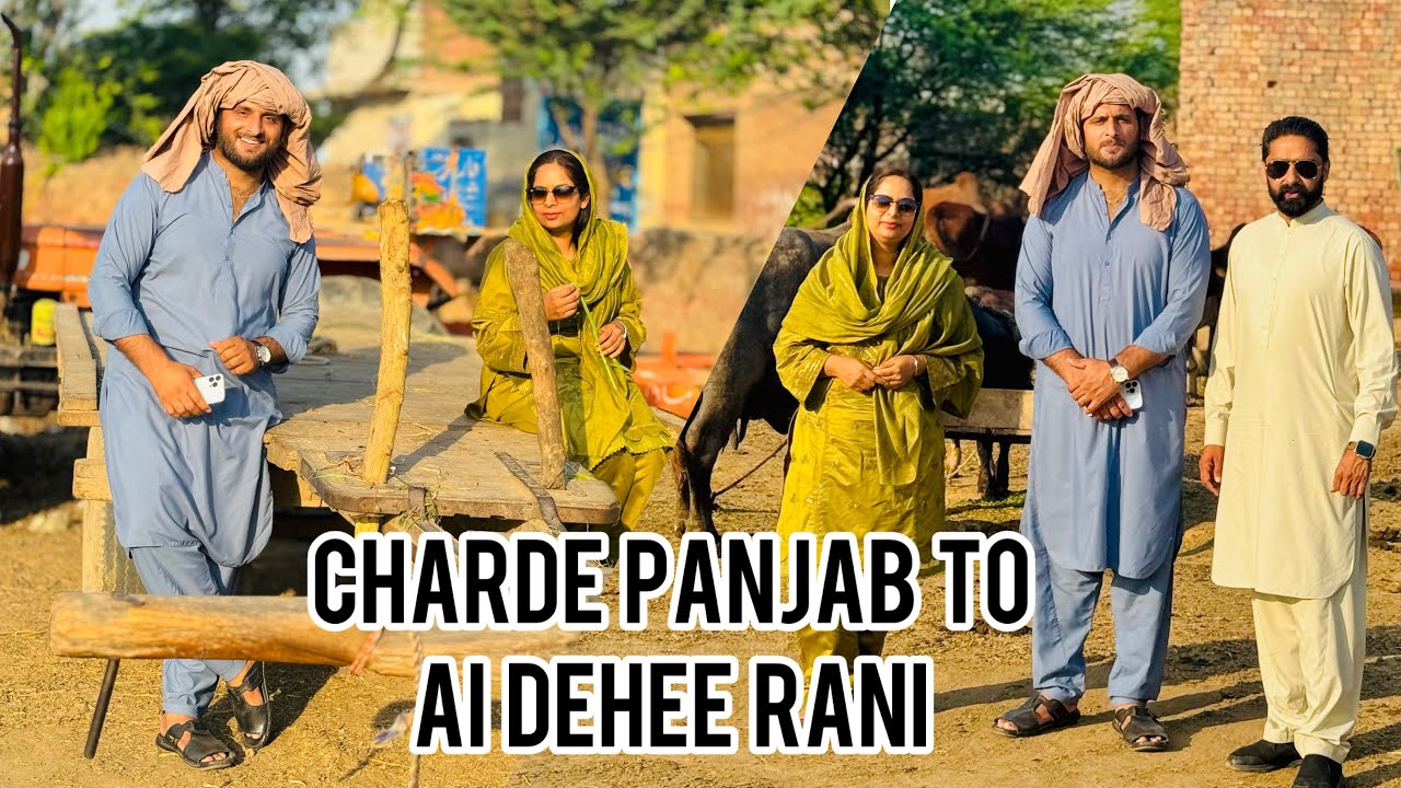 Baba Ji started crying after seeing his daughter who came from East Punjab || Zaibi Hanjra #punjabi