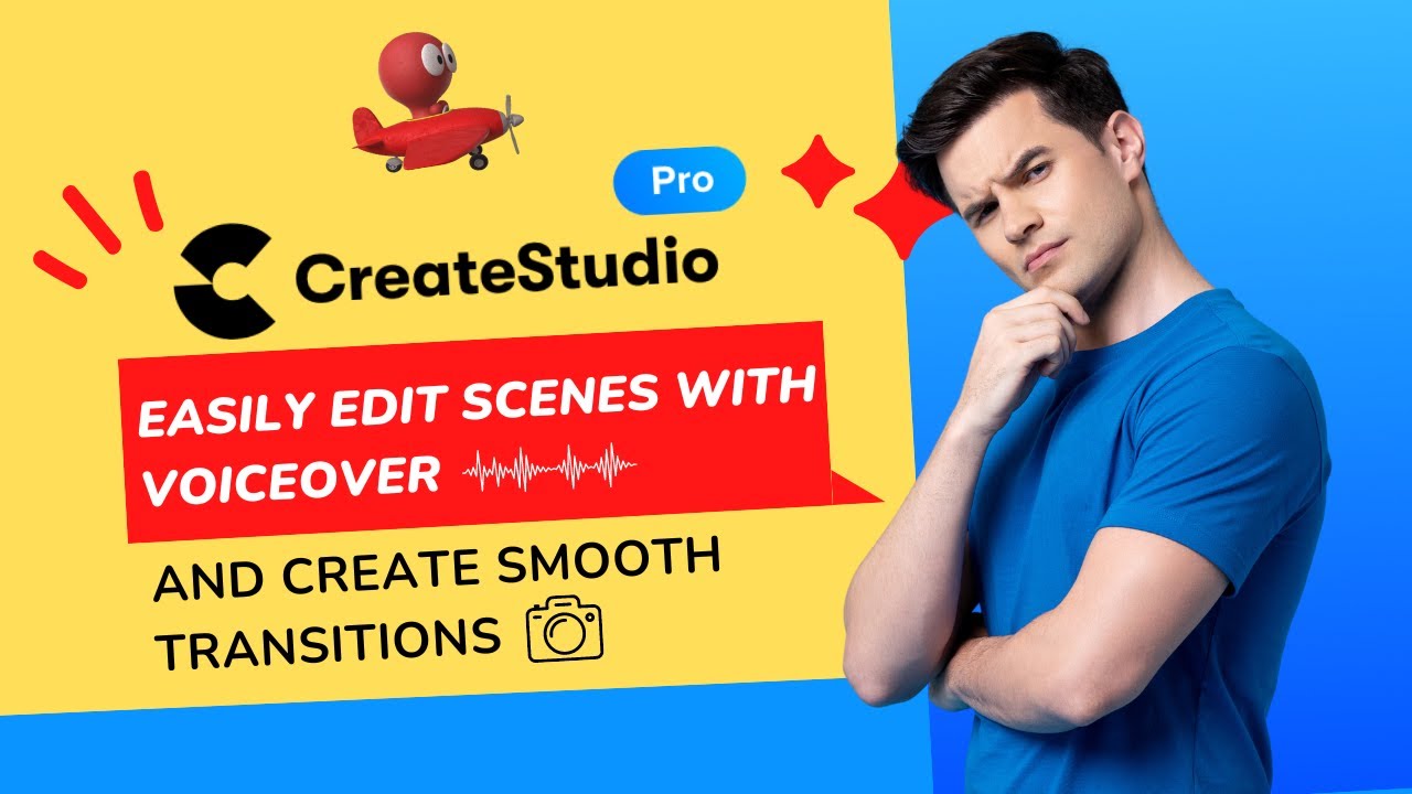 CreateStudio Pro - Easily Edit Scenes With Voiceover