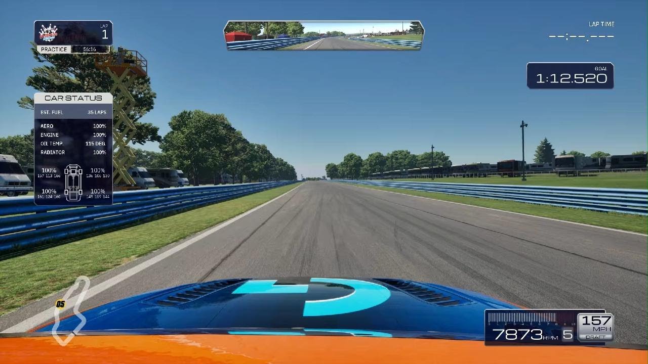 NASCAR 25 Watkins Glen Hotlap Tutorial