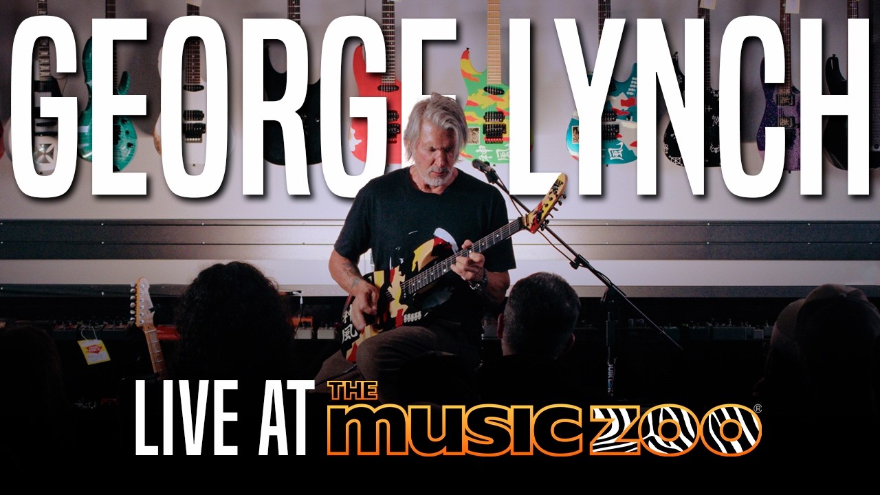 George Lynch of Dokken & Lynch Mob: Guitar Clinic at The Music Zoo