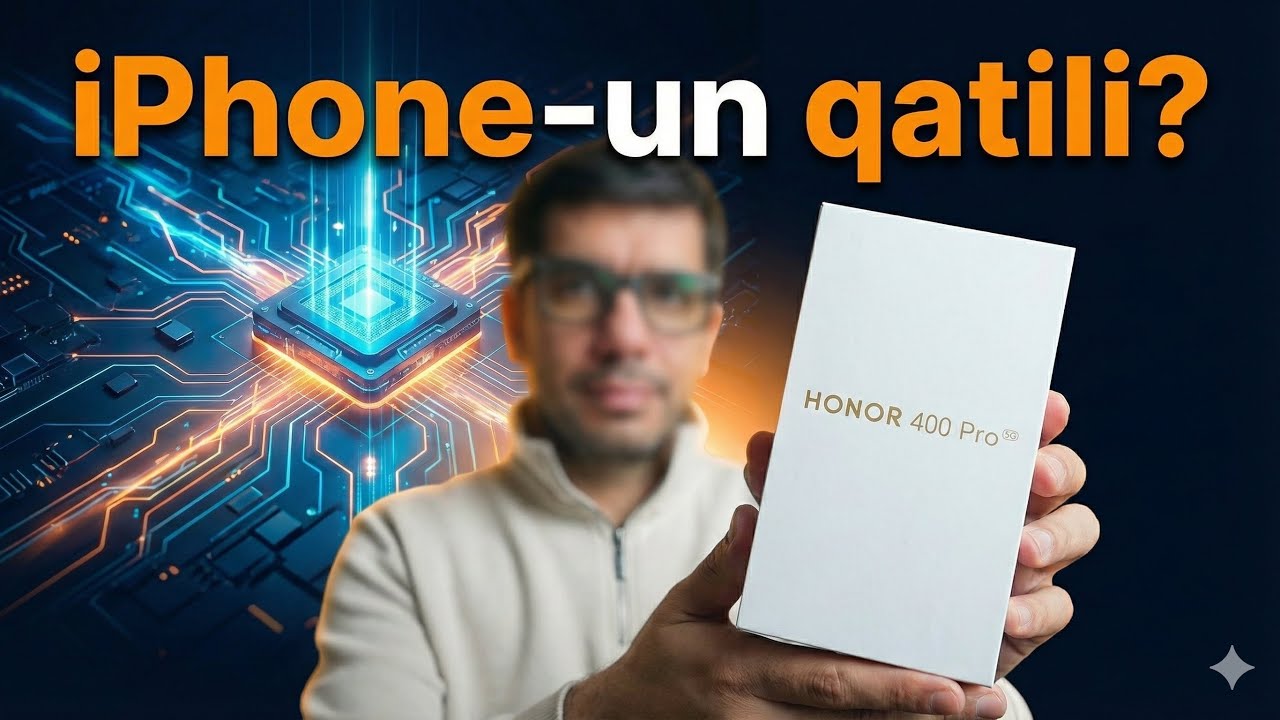 Flaqmanlara qorxudur ? | Honor 400 Pro - Technovlog_az