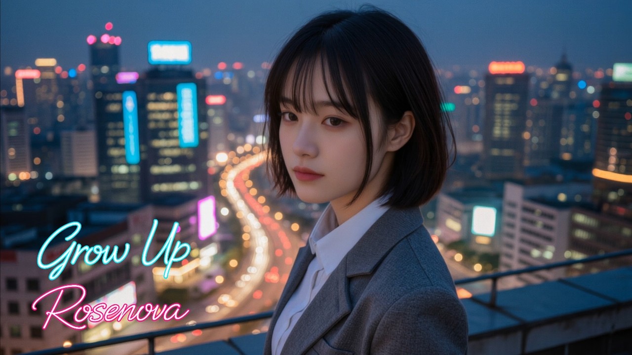 Rosenova【長大 Grow Up】Official Music Video | City Pop x R&B | For everyone hustling through life