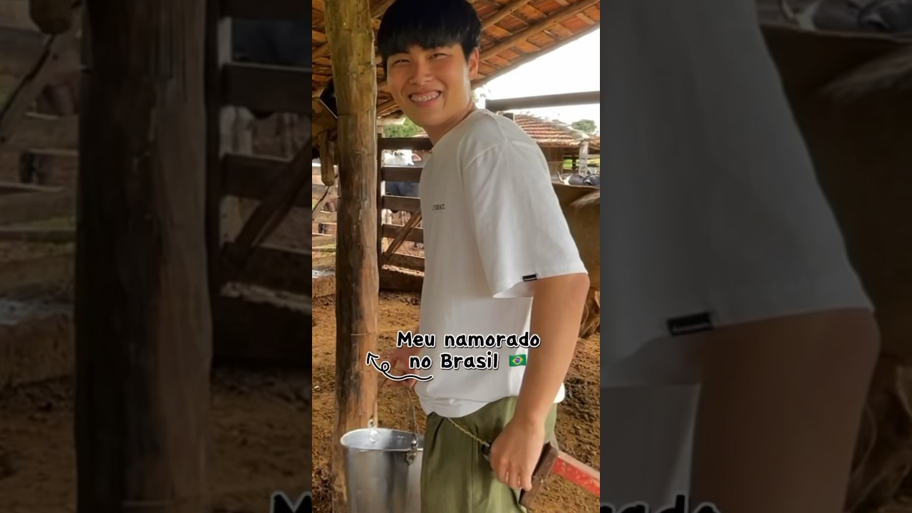Meu namorado na Coreia e no Brasil 😂🇧🇷🇰🇷