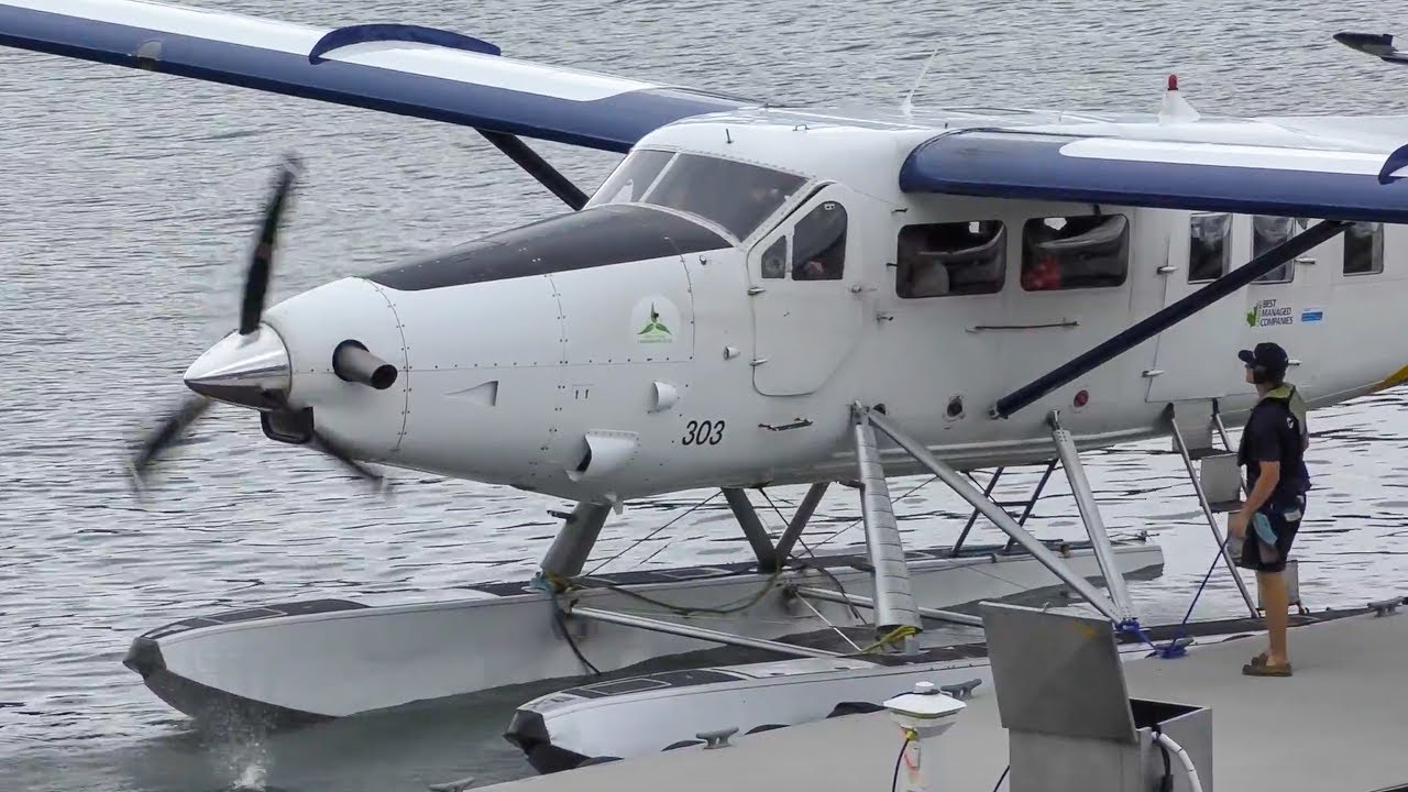 DHC-3T Vazar Turbine Otter Engine Start-Up & Takeoff