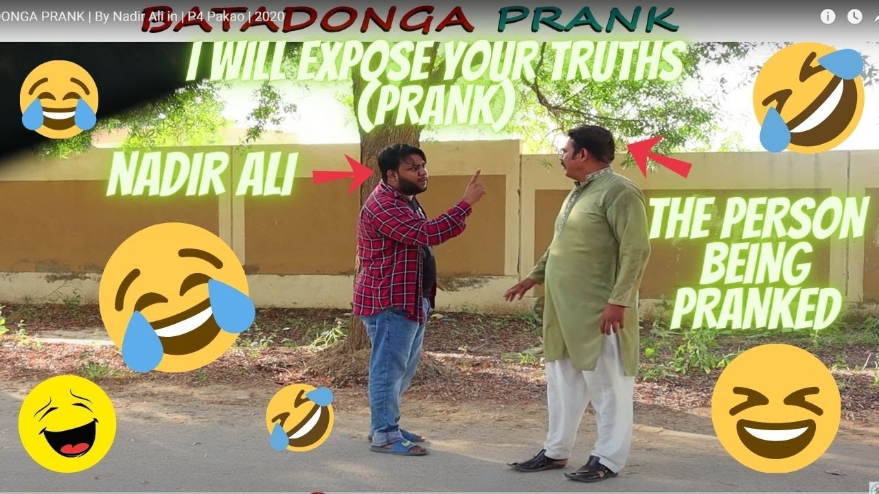 BATADONGA PRANK   By Nadir Ali in   P4 Pakao   2020