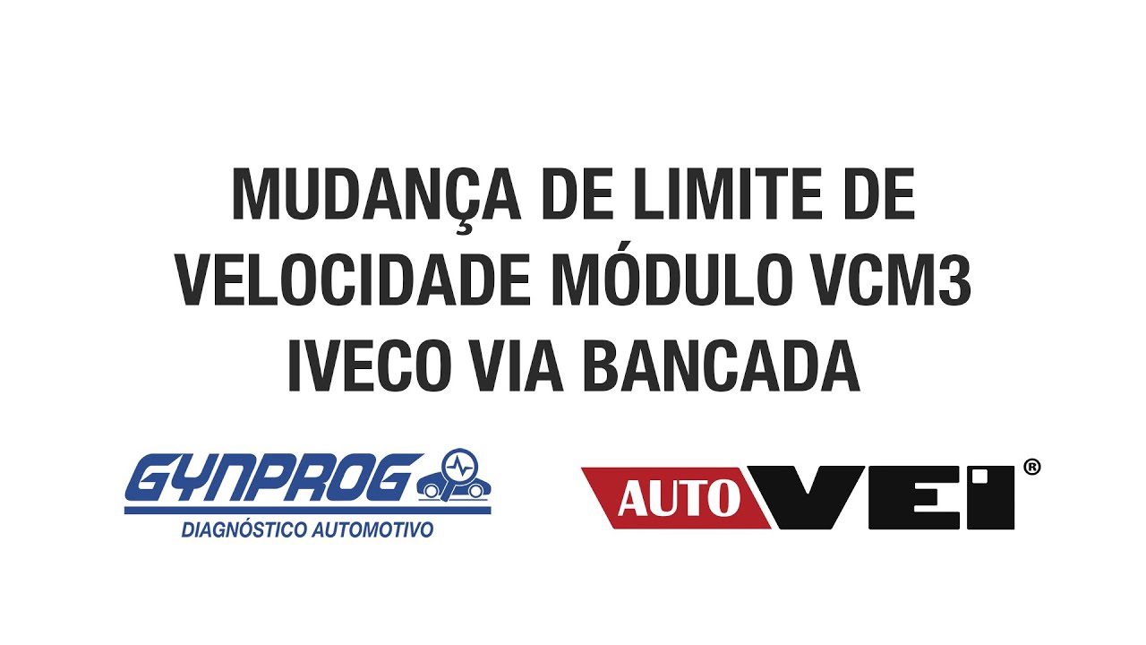 AUTOVEI - MUDAN&Ccedil;A DE LIMITE DE VELOCIDADE M&Oacute;DULO VCM3 IVECO VIA BANCADA