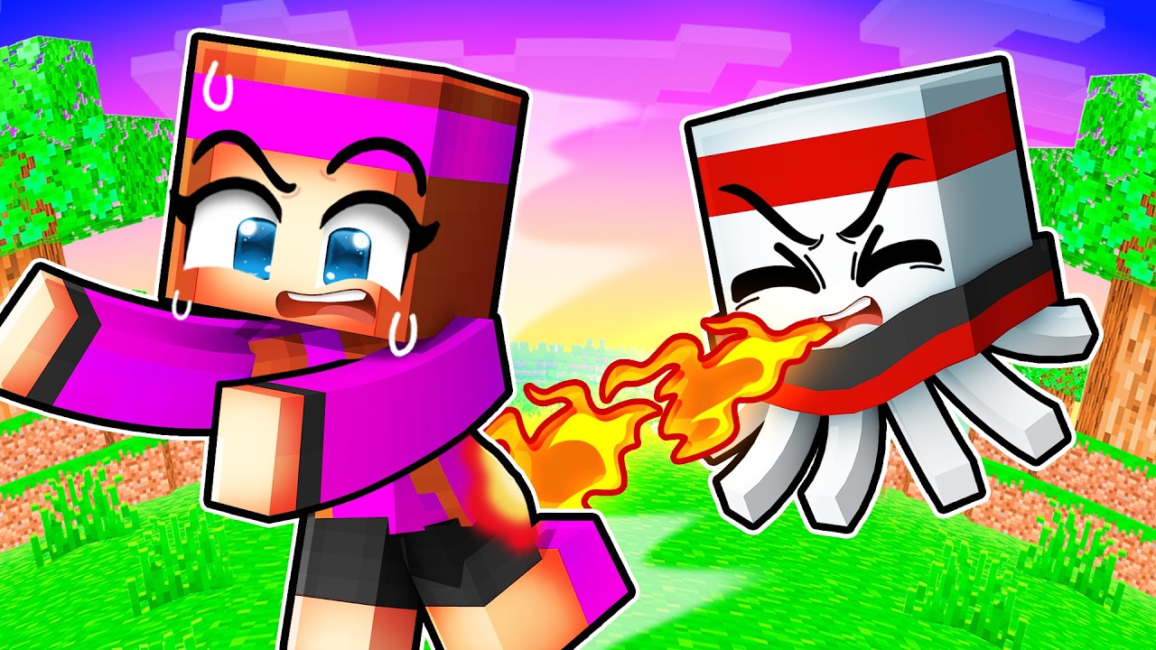 Talcado se venge de ses AMIS déguisé en HAPPY GHAST sur Minecraft !