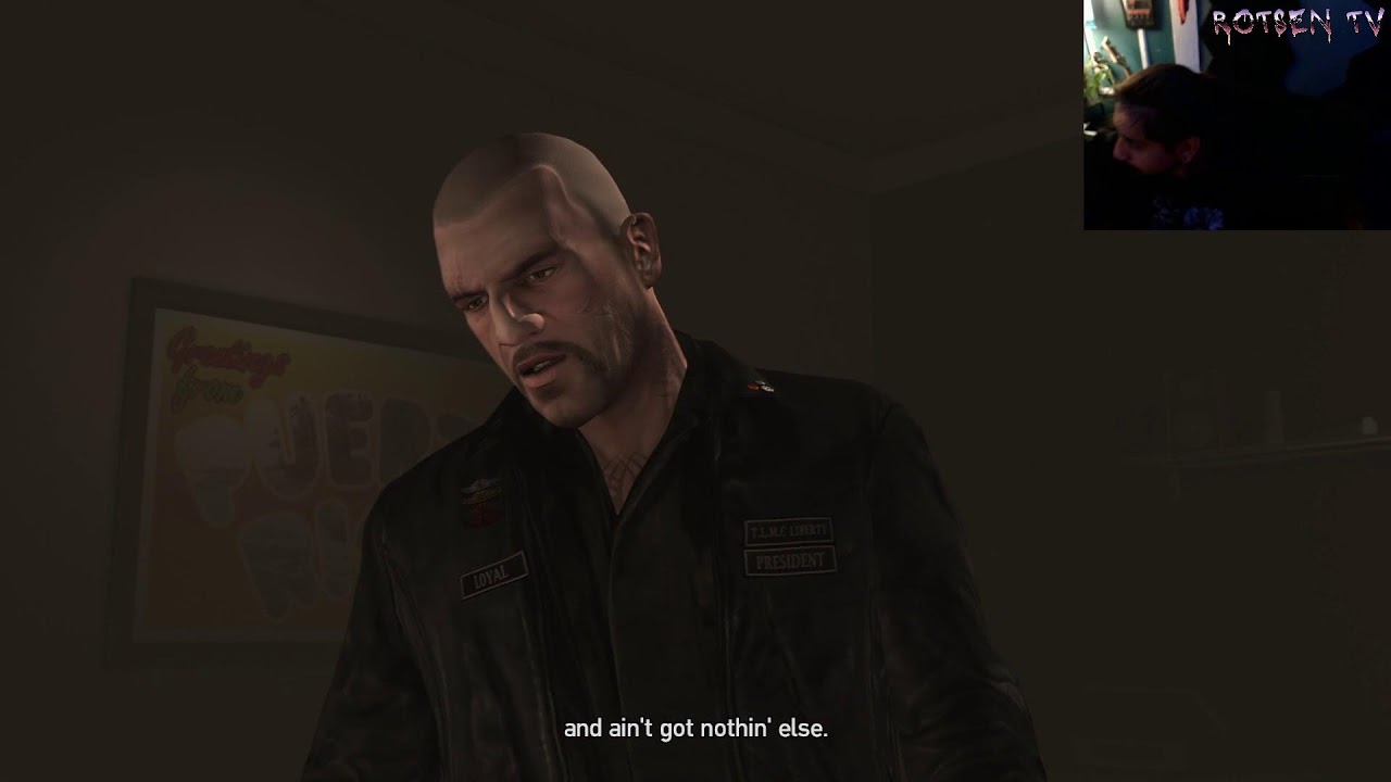 Playing GTA IV