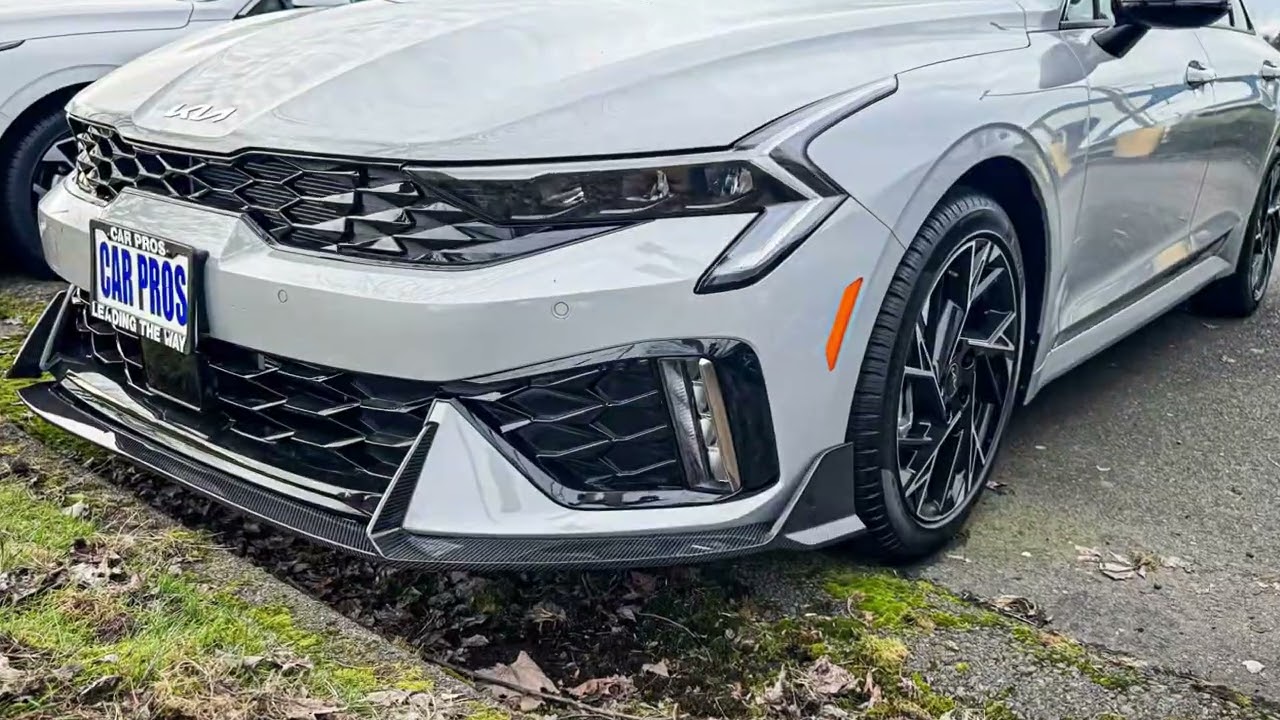 Real Carbon Fiber Front Splitter, Car Splitter, Front Spoiler Body Kit for KIA K5 2025+ NexaNovo