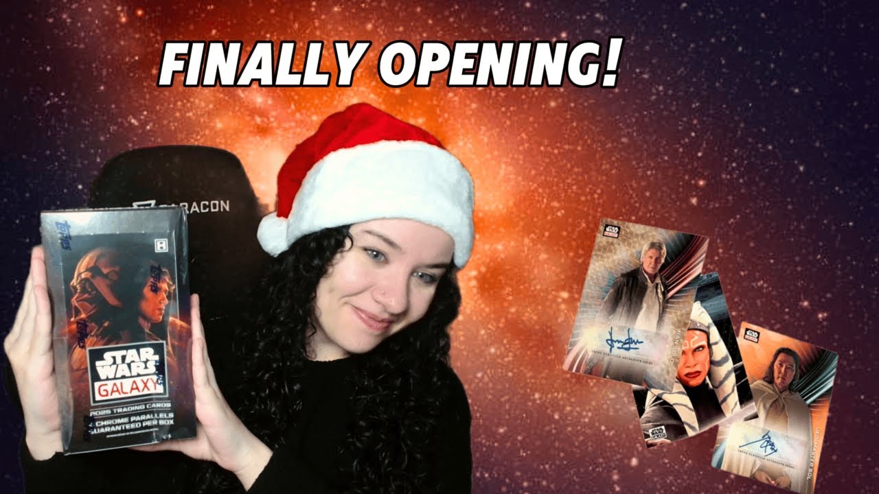 First Time Reviewing Topps Chrome Star Wars Galaxy 2025 - I Avoided All Spoilers For WEEKS!