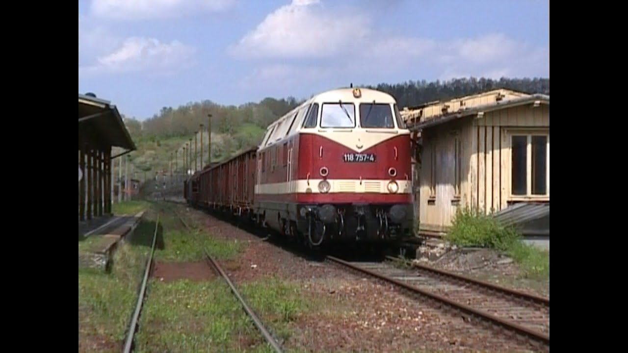 118 757-4 Mit dem Reichsbahn Klassiker durch das Elstertal