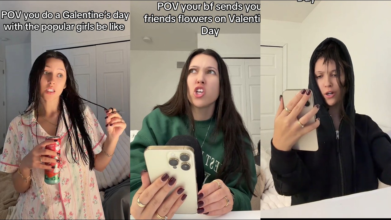 That Your BF Sends Your Friends Flowers On Valentine's Day | Juliette - Kristina - Sydney & Others